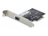 StarTech.com 1-Port GbE SFP Network Card, PCIe 2.1 x1, Intel I210-IS, 1GbE Controller, 1000BASE Copper/Fiber Optic, Single-Port Gigabit Ethernet NIC, Desktop/Server Backplanes - Venstre vinkel