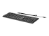 HP - Tastatur - USB - QWERTZ - Høyre vinkel