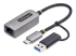 StarTech.com USB-C to Ethernet Adapter w/USB-A Adapter, Realtek RTL8153B - Venstre vinkel