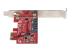 StarTech.com SATA PCIe Card, 2 Port PCIe SATA Expansion card, 6Gbps SATA Card, Full/Low Profile, PCI Express to SATA Adapter, ASM1061 Non-Raid SATA Controller Card - Høyre side
