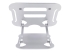 StarTech.com Laptop Stand for Desk, Ergonomic Laptop Stand Adjustable Height, Aluminum, Portable, Supports up to 22lb (10kg), Foldable Laptop Holder for Desk - Tilbake
