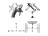 StarTech.com Monitor Desk Mount, VESA 75x75/100x100, 27/30-inch Screens - Flere vinkler