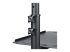StarTech.com Mobile Projector and Laptop Stand/Cart, Heavy Duty Portable Projector Stand (2 Vented Shelves, hold 22lb/10kg each), Height Adjustable Rolling AV Presentation Cart with Wheels - Nærbilde