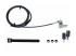 StarTech.com 3-in-1 Laptop Lock Compatible w/Noble Wedge/Nano/K-Slot - Fremsiden