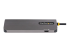StarTech.com USB C Multiport Adapter, 4K 60Hz HDMI Video, 3-Port 5Gbps USB-A 3.2 Hub, 100W Power Delivery Passthrough, GbE, USB Type-C Mini Travel Dock with Charging, 12in/30cm Cable - Fremsiden