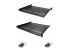 Startech 2-Pack 1U Server Rack Shelf, Vented, 44lb Capacity, 16" Deep (CABSHELF116V2PK) - Flere vinkler