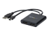 StarTech.com 2-Port Multi Monitor Adapter, Mini DisplayPort 1.2 to DisplayPort MST Hub, Dual 4K 30Hz, Windows Extended Desktop (MSTMDP122DP) - Høyre vinkel