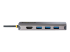 StarTech.com USB C Multiport Adapter, 4K 60Hz HDMI Video, 3 Pt 5Gbps USB-A Hub, 100W Power Delivery Pass-Through, GbE, SD/MicroSD, USB Type-C Mini Travel Dock, 12" / 30cm Cable - Tilbake