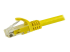 Startech 100ft CAT6 Ethernet Cable, 10 Gigabit Snagless RJ45 650MHz 100W PoE Patch Cord, CAT 6 10GbE UTP Network Cable w/Strain Relief, Yellow, Wiring is UL Certified/TIA - Nærbilde