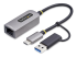 StarTech.com 2.5GbE USB-C to Ethernet Adapter with USB-A Converter - Venstre vinkel