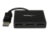StarTech.com 3-Port Multi Monitor Adapter, DisplayPort 1.2 MST Hub, Dual 4K 30Hz & 1x 1080p, Video Splitter for Extended Desktop Mode on Windows PCs Only, DP to 3x DP Monitors MST Hub - Fremsiden