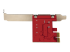 StarTech.com SATA PCIe Card, 2 Port PCIe SATA Expansion card, 6Gbps SATA Card, Full/Low Profile, PCI Express to SATA Adapter, ASM1062R SATA RAID Controller Card - Tilbake