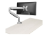 Startech Desk Mount Monitor Arm, Heavy Duty Ergonomic VESA Monitor Arm, Single Display up to 9kg, Full Motion, Height Adjustable, Articulating, Aluminum, C-Clamp/Grommet, Silver - Tilbake