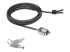 Compulocks T-bar Security Keyed Cable Lock - Venstre vinkel