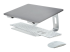 StarTech.com Laptop Stand for Desk, 5kg/11lb, Aluminum, Silver, Ergonomic - Høyre vinkel