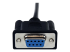 StarTech 1m Black DB9 RS232 Serial Null Modem Cable F/M - Fremsiden