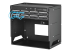 StarTech.com 8U Open Frame Wall Mount Network Rack w/ Built in Shelf - Høyre vinkel