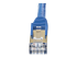 Startech 5m CAT6A Ethernet Cable, 10 Gigabit Shielded Snagless RJ45 100W PoE Patch Cord, CAT 6A 10GbE STP Network Cable w/Strain Relief, Blue, UL Certified Wiring/TIA - Nærbilde
