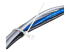 StarTech.com 10cm(4") Cable Ties with Mounting Hole, 2mm(1/16") wide, 24mm(7/8") Bundle Dia. 8kg(18lb) Tensile Strength, Nylon 66 Self Locking Ties with Screw Hole, UL Listed, 100 Pack - Venstre vinkel