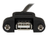 StarTech.com 2 ft Panel Mount USB Cable A to A F/M - Nærbilde