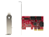 StarTech.com SATA PCIe Card, 6 Port PCIe SATA Expansion card, 6Gbps SATA Card, Low/Full Profile, Stacked SATA Connectors, ASM1166 Non-Raid SATA Controller Card - Fremsiden