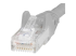 Startech 100ft CAT6 Ethernet Cable, 10 Gigabit Snagless RJ45 650MHz 100W PoE Patch Cord, CAT 6 10GbE UTP Network Cable w/Strain Relief, Gray, Wiring is UL Certified/TIA - Nærbilde