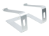 StarTech.com Laptop Stand for Desk, 5kg/11lb, Aluminum, Silver, Ergonomic - Tilbake