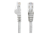 Startech 100ft CAT6 Ethernet Cable, 10 Gigabit Snagless RJ45 650MHz 100W PoE Patch Cord, CAT 6 10GbE UTP Network Cable w/Strain Relief, Gray, Wiring is UL Certified/TIA - Fremsiden