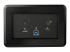 StarTech.com Single-Module Conference Table Connectivity Box-Customizable - Topp