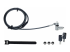 StarTech.com Universal Laptop Lock 6.6ft (2m), Security Cable For Notebook Compatible With Noble Wedge®/Nano/K-Slot; Keyed Locking Cable - Fremsiden
