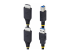 StarTech.com 10ft (3m) HDMI and USB 5Gbps KVM Cable - Fremsiden
