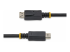 StarTech 0.5m Short DisplayPort 1.2 Cable with Latches DisplayPort 4k - Nærbilde