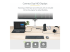 Startech Dual Monitor USB 3.0 Laptop Docking Station with HDMI/DVI/VGA & 6xUSB Ports - Høyre vinkel