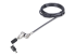 StarTech.com Universal Laptop Lock 6.6ft (2m), Security Cable For Notebook Compatible With Noble Wedge®/Nano/K-Slot; Keyed Locking Cable - Høyre vinkel