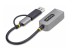 StarTech.com 2.5GbE USB-C to Ethernet Adapter with USB-A Converter - Tilbake