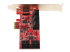 StarTech.com SATA PCIe Card, 10 Port PCIe SATA Expansion card, 6Gbps SATA Card, Low/Full Profile, Stacked SATA Connectors, ASM1062 Non-Raid SATA Controller Card / Adapter - Høyre side