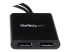 StarTech.com 2-Port Multi Monitor Adapter, Mini DisplayPort 1.2 to DisplayPort MST Hub, Dual 4K 30Hz, Windows Extended Desktop (MSTMDP122DP) - Nærbilde