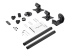 Startech Vertical Desk Mount Dual Monitor Arm - Fremsiden