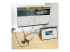 StarTech.com USB C Multiport Adapter, 4K 60Hz HDMI Video, 3 Pt 5Gbps USB-A Hub, 100W Power Delivery Pass-Through, GbE, SD/MicroSD, USB Type-C Mini Travel Dock, 12" / 30cm Cable - Venstre vinkel