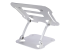 StarTech.com Laptop Stand for Desk, Ergonomic Laptop Stand Adjustable Height, Aluminum, Portable, Supports up to 22lb (10kg), Foldable Laptop Holder for Desk - Tilbake