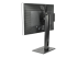 StarTech.com Free Standing Single Monitor Mount, Height Adjustable Monitor Stand, For VESA Mount Displays up to 32" (15lb/7kg), Ergonomic Monitor Stand for Desk, Tilt/Swivel/Rotate, Black - Tilbake