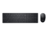Dell Pro KM5221W - Tastatur- og mussett - Topp