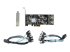 StarTech.com 8 Port SATA PCIe Card, PCI Express 6Gbps SATA Expansion Card with 4 Host Controllers, SATA PCIe Controller Card, PCI-e x4 Gen 2 to SATA III Adapter Card, Drive Cables Incl. - Fremsiden