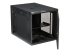 StarTech.com 12U 19" Wall Mount Network Cabinet, 4 Post 24" Deep Hinged Server Room Data Cabinet- Locking Computer Equipment Enclosure with Shelf, Flexible Vented IT Rack, Pre-Assembled - Venstre vinkel