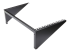 StarTech.com 6U Wall Mount Patch Panel Bracket - Tilbake