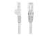 Startech 100ft CAT6 Ethernet Cable, 10 Gigabit Snagless RJ45 650MHz 100W PoE Patch Cord, CAT 6 10GbE UTP Network Cable w/Strain Relief, White, Wiring is UL Certified/TIA - Fremsiden