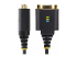 StarTech.com 1ft/30cm USB to Null Modem Serial Adapter Cable, FTDI, RS232 - Fremsiden