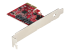 StarTech.com SATA PCIe Card, 2 Port PCIe SATA Expansion card, 6Gbps SATA Card, Full/Low Profile, PCI Express to SATA Adapter, ASM1062R SATA RAID Controller Card - Venstre vinkel