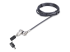 StarTech.com Universal Laptop Lock 6.6ft (2m), Security Cable For Notebook Compatible With Noble Wedge/Nano/K-Slot; Keyless Combination Locking Cable - Høyre vinkel