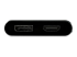 StarTech.com USB C Multiport Video Adapter, 4K 60Hz USB-C to HDMI 2.0 or DisplayPort 1.2 Monitor Adapter, USB Type-C 2-in-1 Display Converter HDMI/DP HBR2 HDR, Thunderbolt 3 Compatible - Undersiden